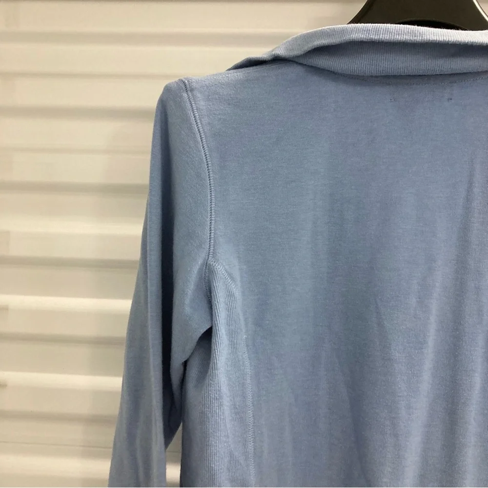 Ralph Lauren Soft Blue Knit Top
